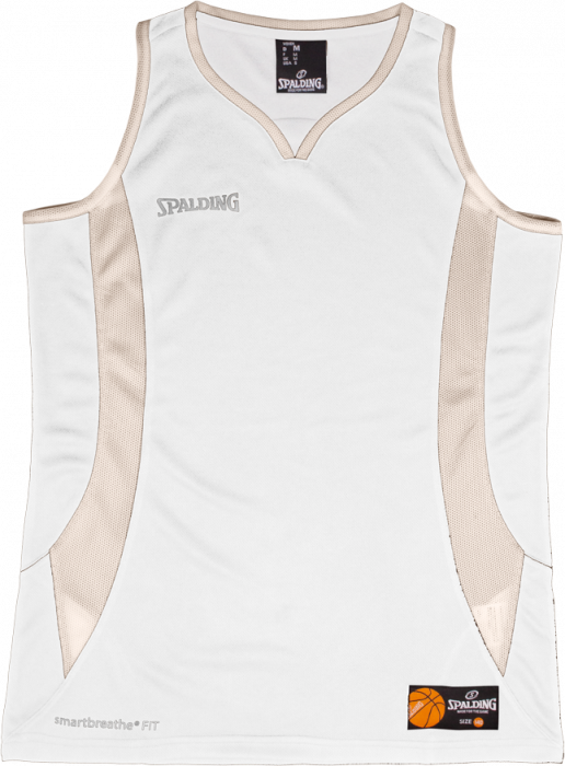 Spalding - Jam Tank Top Women - White & sand